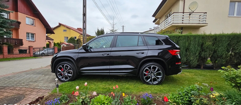 Skoda Kodiaq cena 160000 przebieg: 81600, rok produkcji 2020 z Kraków małe 211